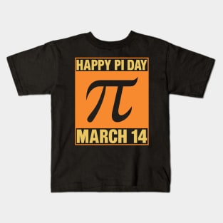 Happy pi day Kids T-Shirt